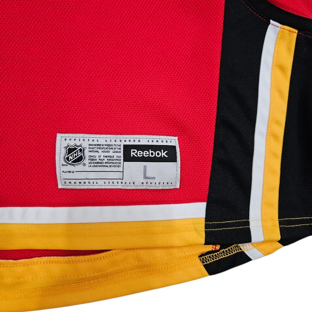 Calgary Flames Reebok Premier Jersey Size L - Picture 5 of 10